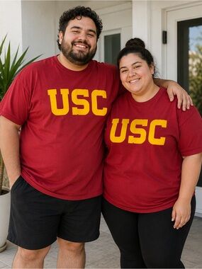 USC Red & Gold Logo T‑Shirt - Collegiate Tee